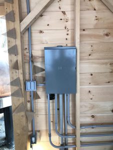 Barn Lighting Installation